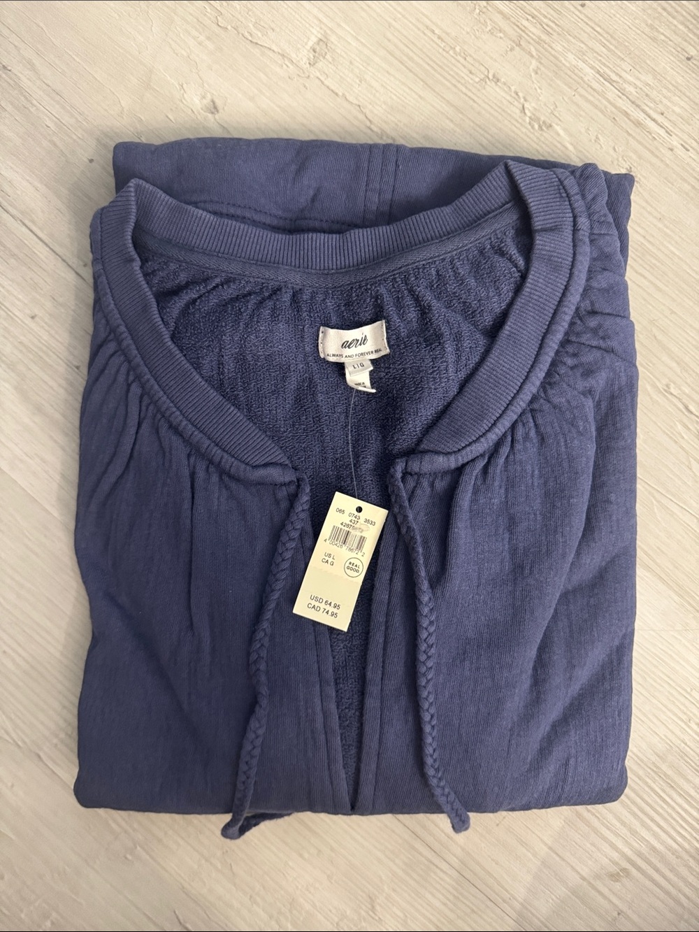 aerie Indigo Blue Pullover